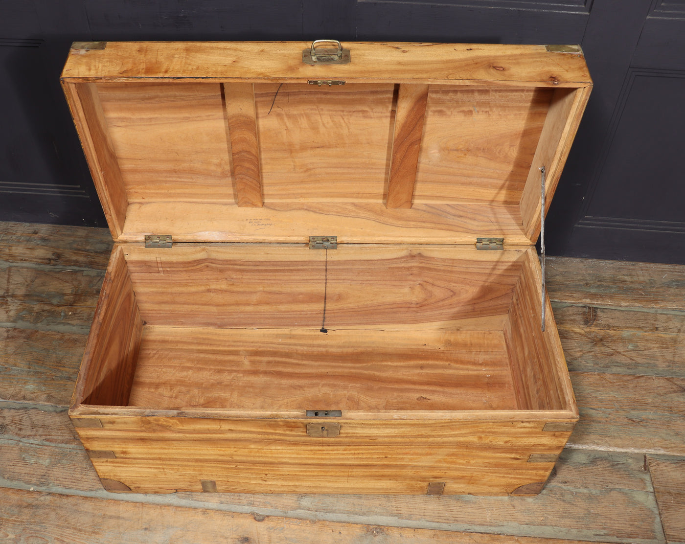 Antique Camphor Wood box English