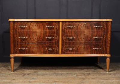 Mid century Chest of Drawers in Walnut by Dassi