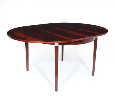 Mid century Rosewood Dining Table open