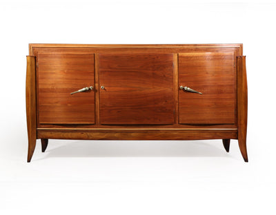 French Art Deco walnut Sideboard front