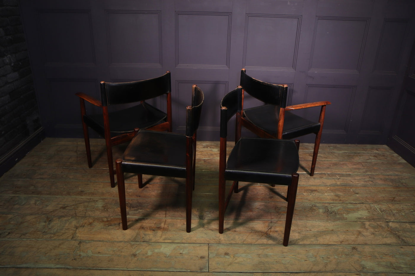 Mid Century Dining Chairs by Arne Vodder c1950