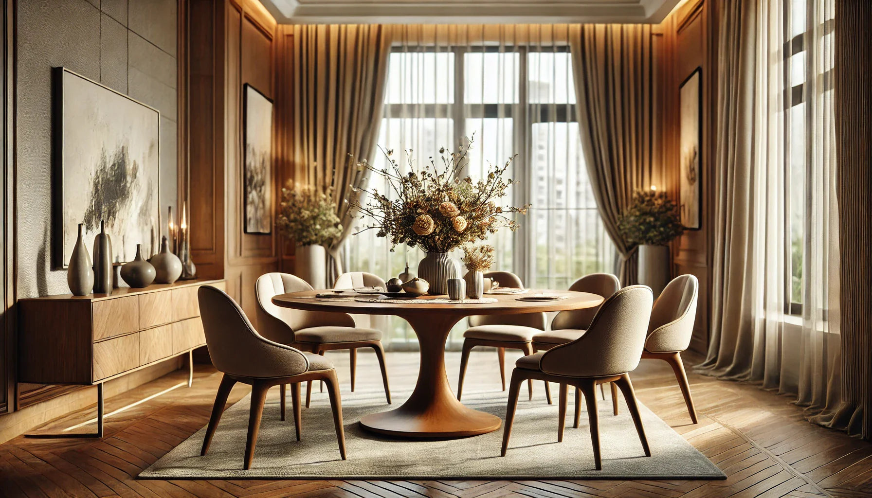 Round Dining Tables: Benefits and Design Ideas – The Furniture Rooms