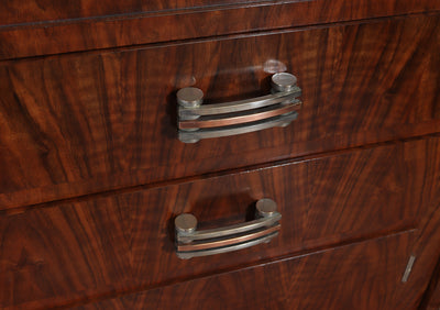 1925 Art Deco Figured Walnut Sideboard