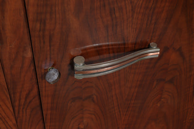 1925 Art Deco Figured Walnut Sideboard