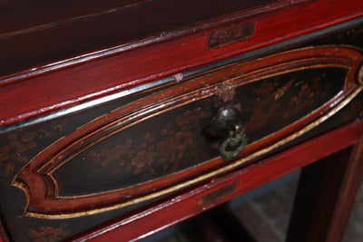19th Century Chinese Lacquered Console Table