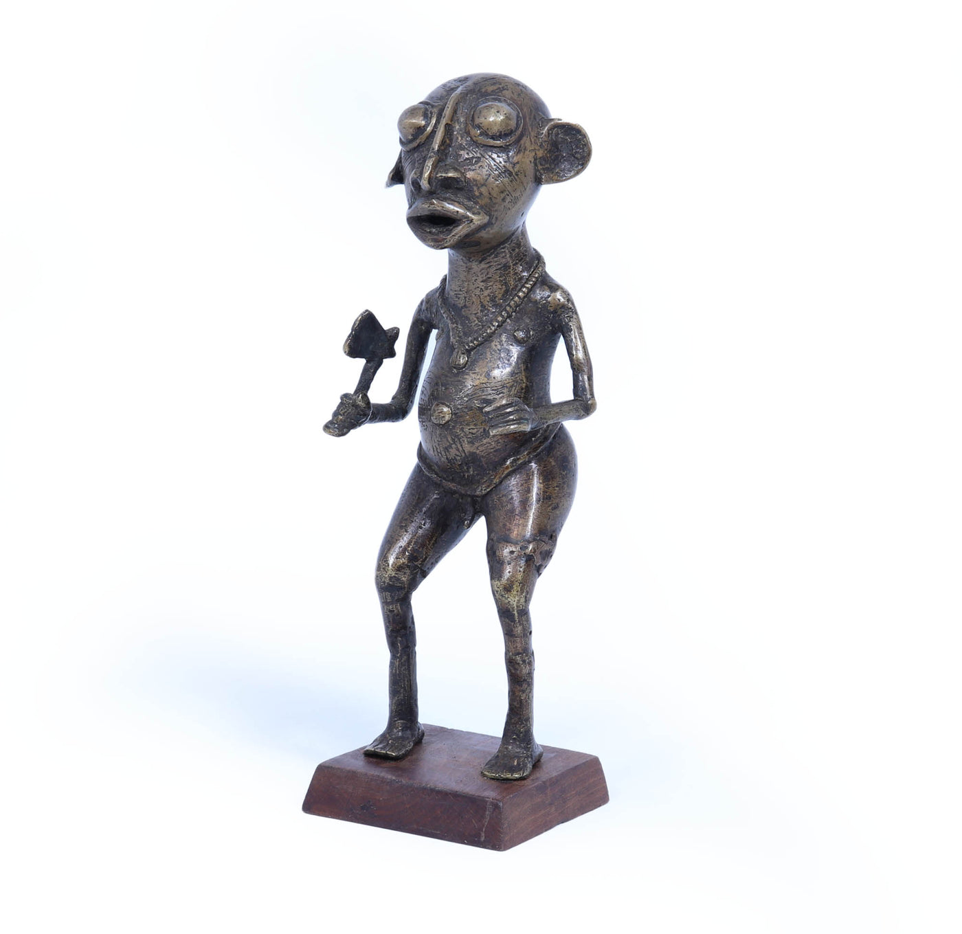 African Bronze Figure c1950