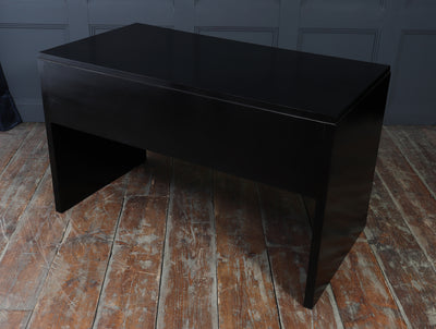 Art Deco Black Ebonised Desk 1930's