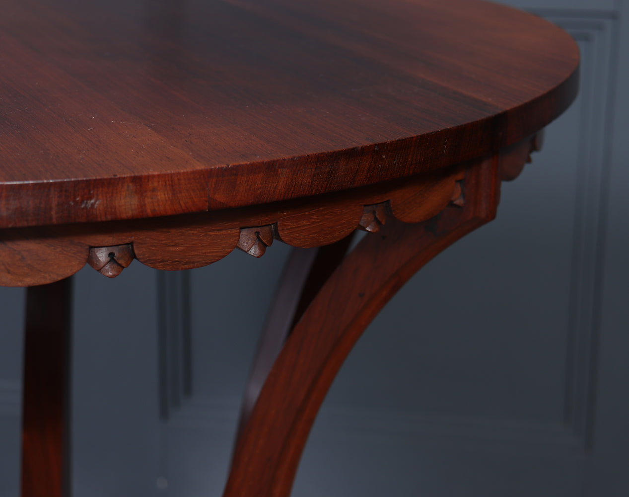 Art Deco Centre Table with Carved Detail