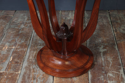 Art Deco Centre Table with Carved Detail