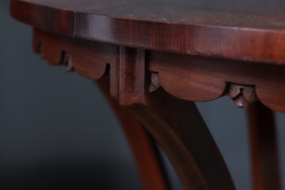 Art Deco Centre Table with Carved Detail