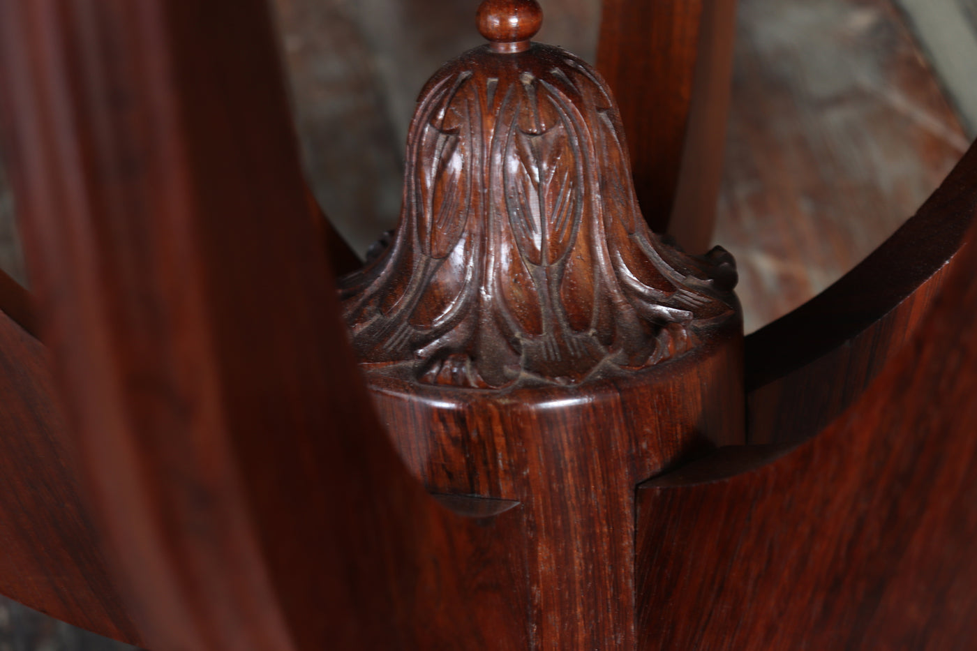 Art Deco Centre Table with Carved Detail