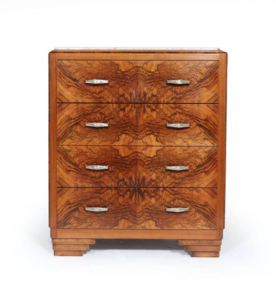 Art Deco Chest of Drawers  front