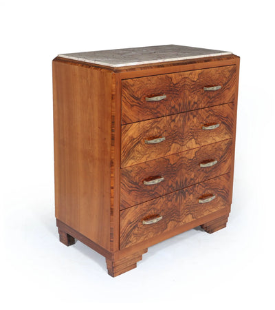 Art Deco Chest of Drawers  side