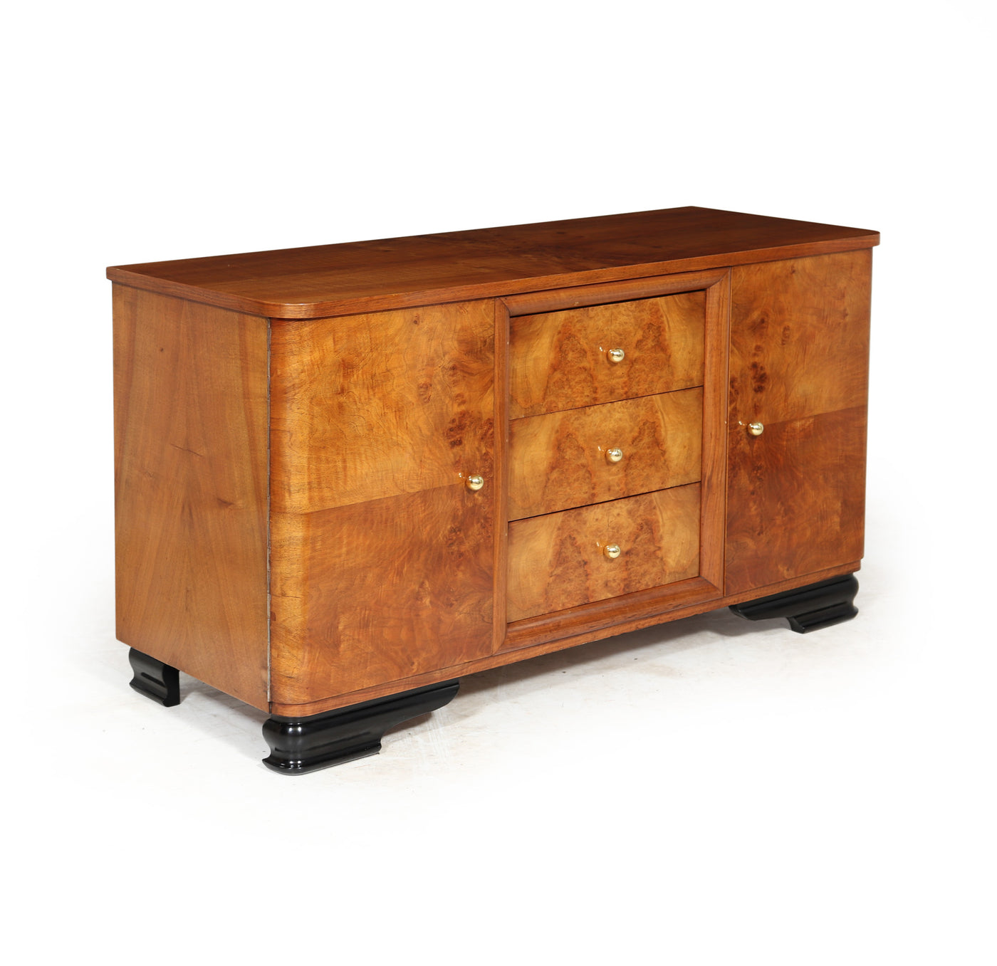 Art Deco Walnut Sideboard