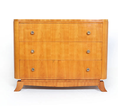 Art Deco chest of Drawers in Cherry