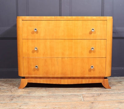 Art Deco chest of Drawers in Cherry