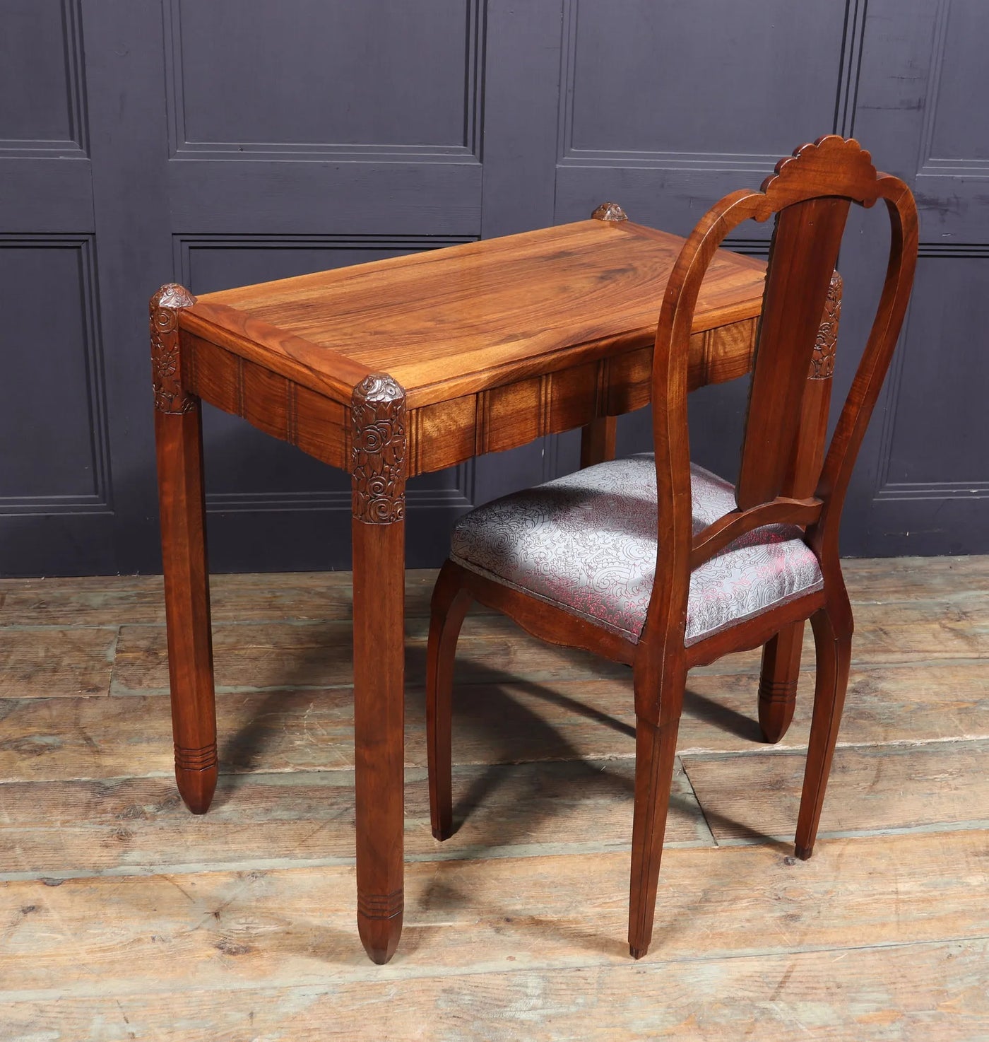 Art Deco Writing Table and Chair by Sue et Mare room