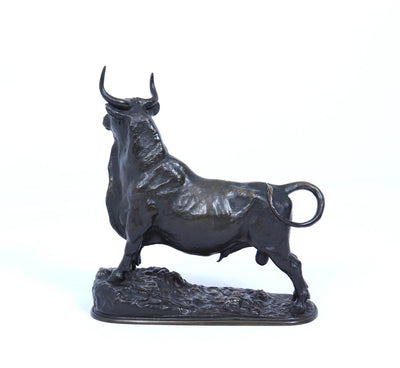 Bronze Bull Sculpture c1890