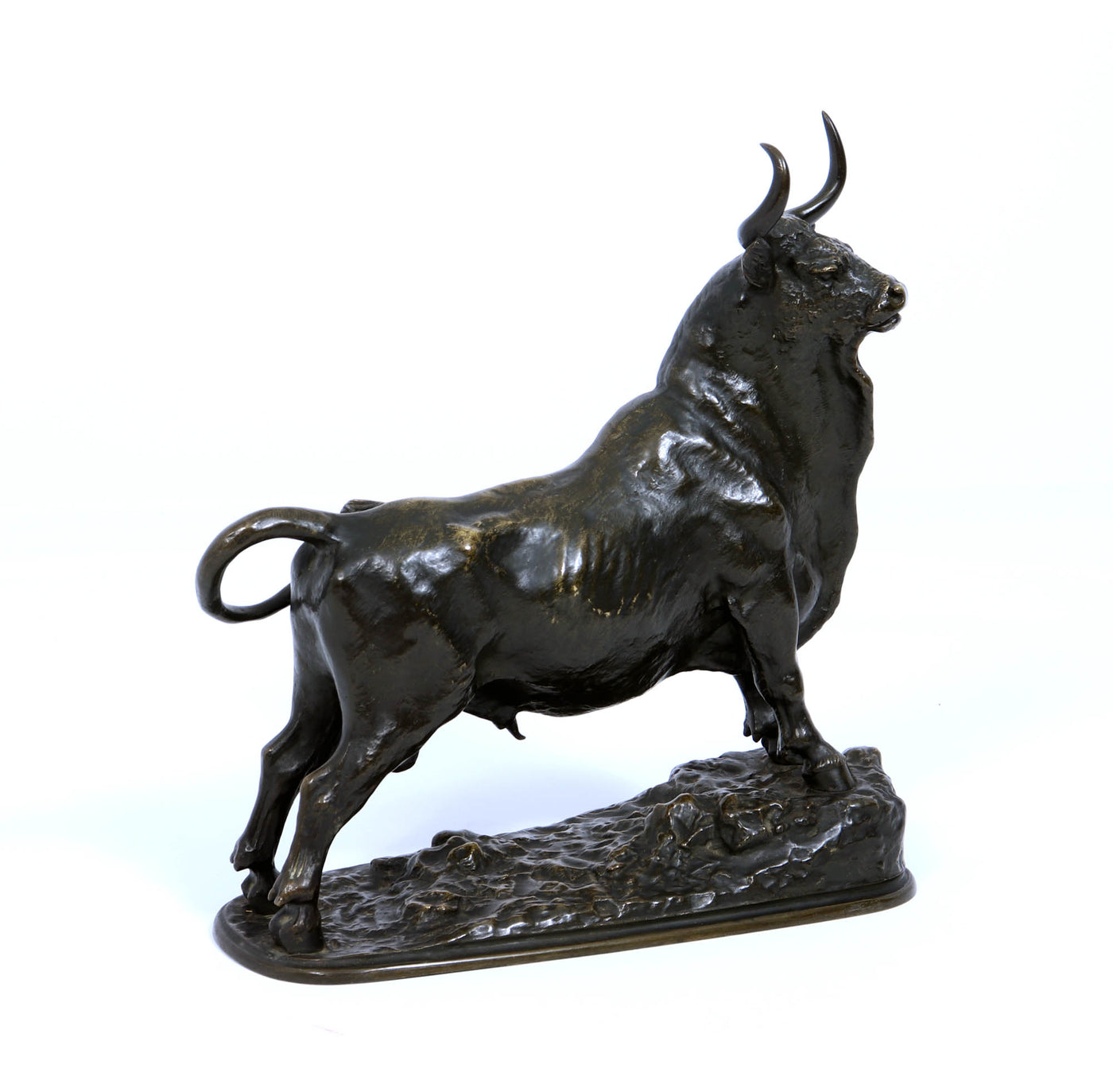 Bronze Bull Sculpture c1890