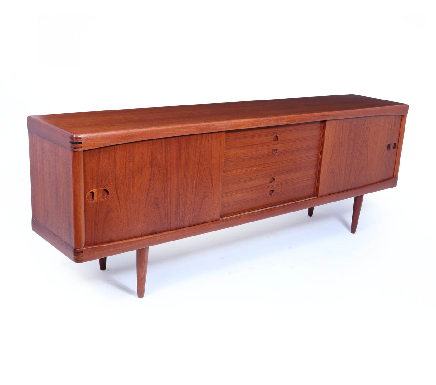 Danish Mid Century Teak Sideboard by H W Klien for  Bramin