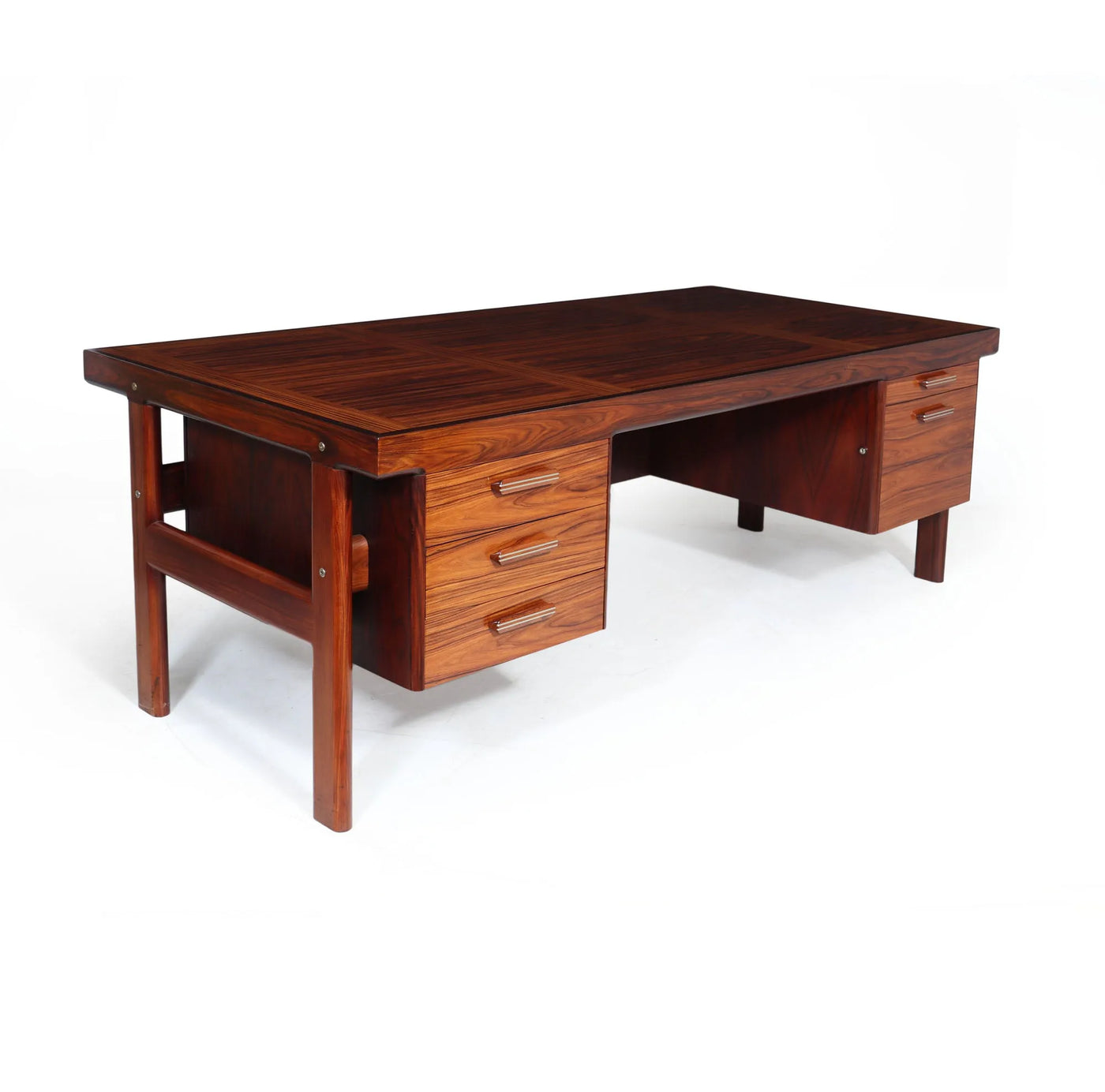 Danish Rosewood Desk by Arne Vodder for Sibast