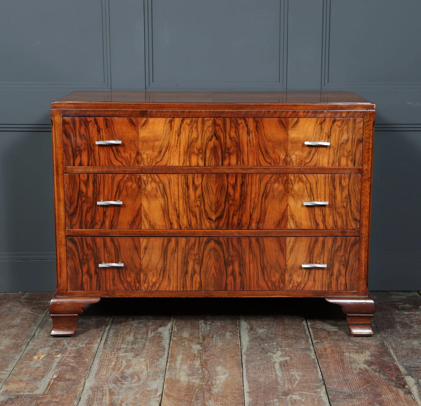 English Art Deco Chest of Drawers