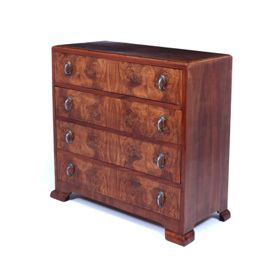 English Art Deco Chest of Drawers