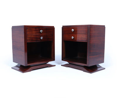 French Art Deco Bedside Chests