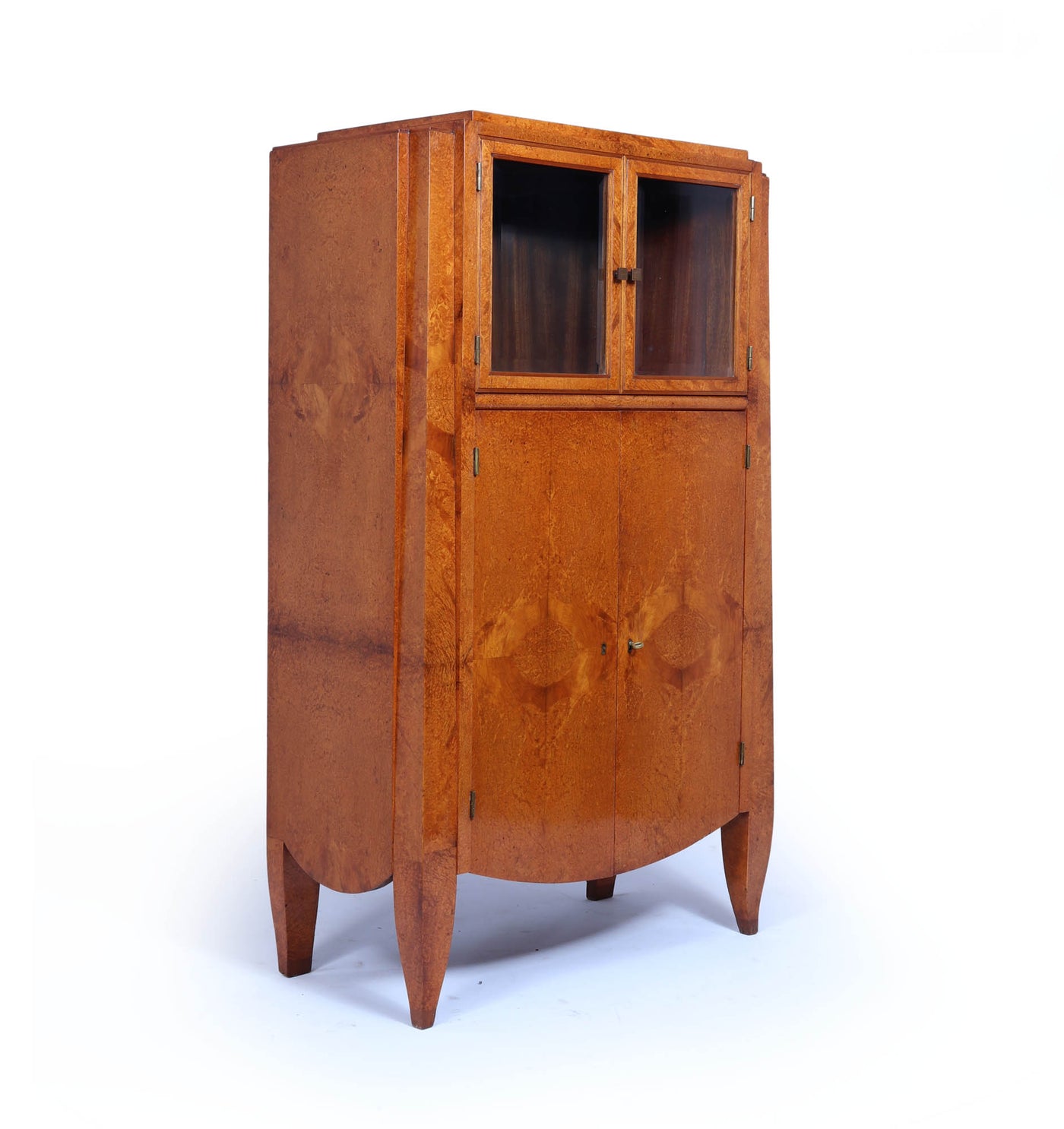 French Art Deco Cabinet in Amboyna by Andre Arbus