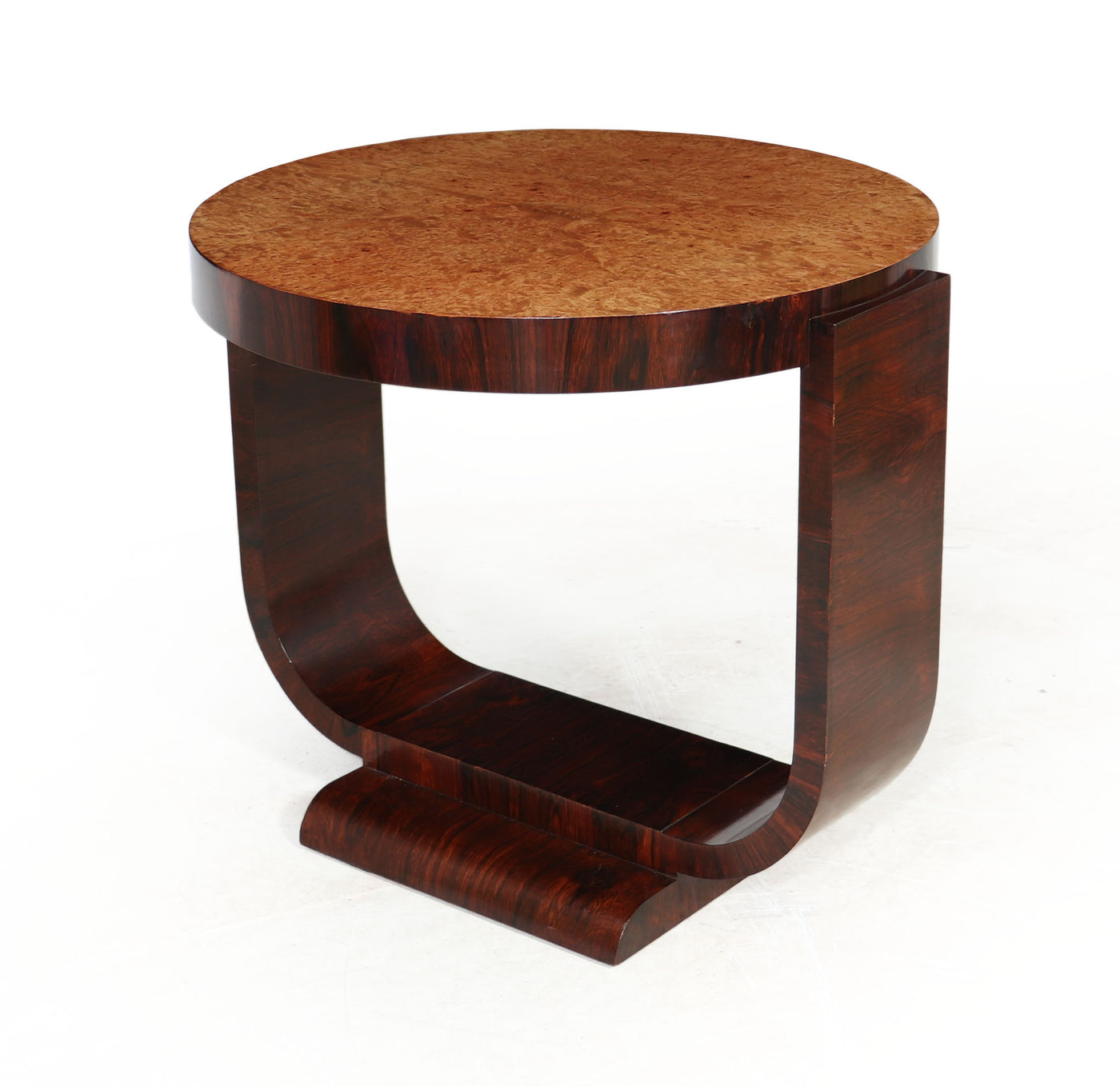 French Art Deco Coffee Centre Table side