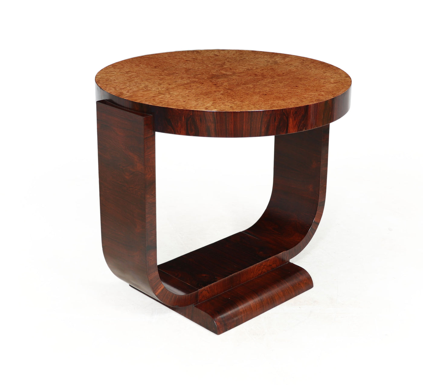 French Art Deco Coffee Centre Table side