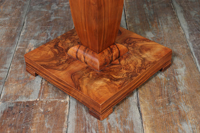 French Art Deco Figured Walnut Cocktail Table, c.1925
