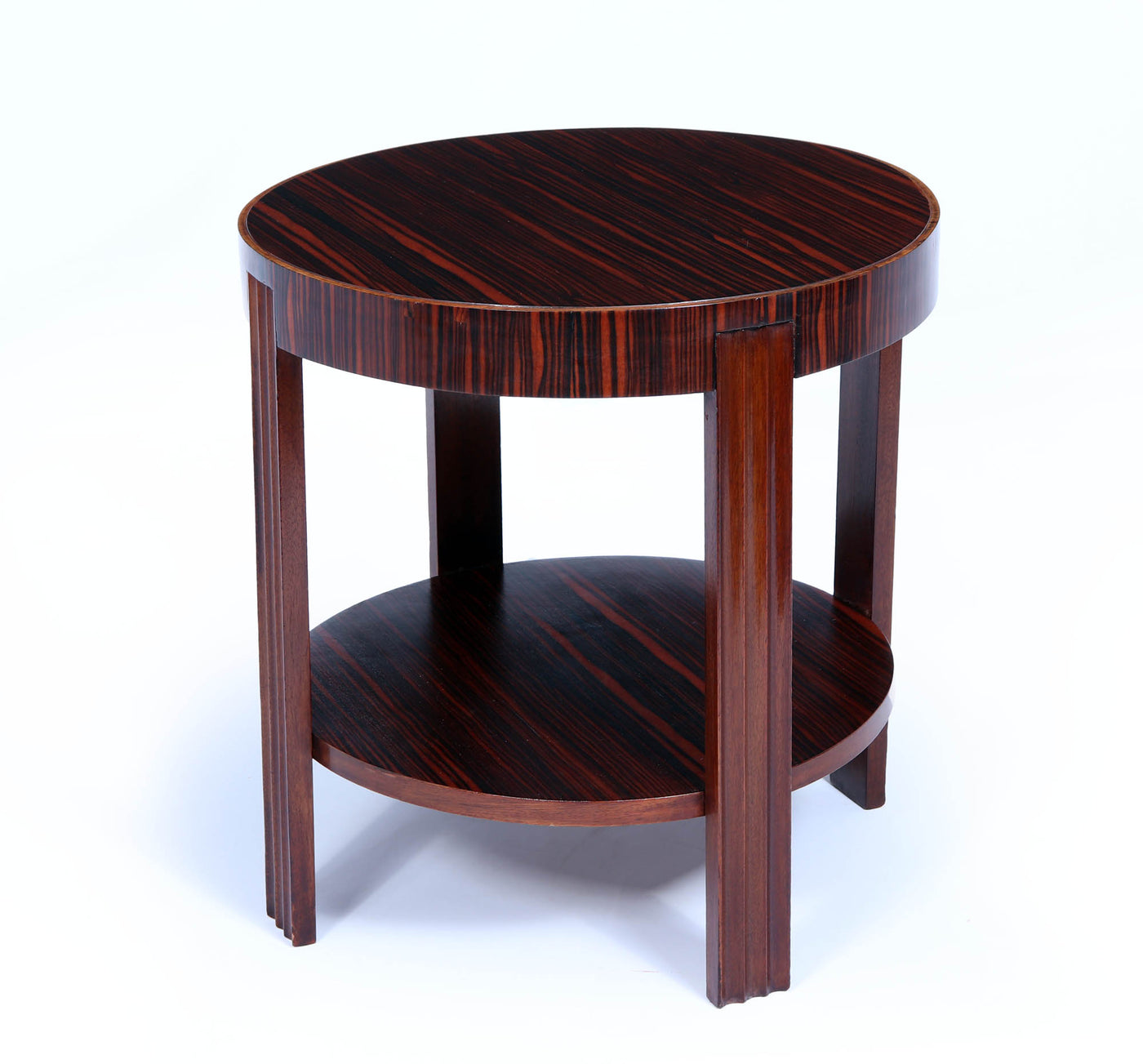 French Art Deco Macassar Ebony Table