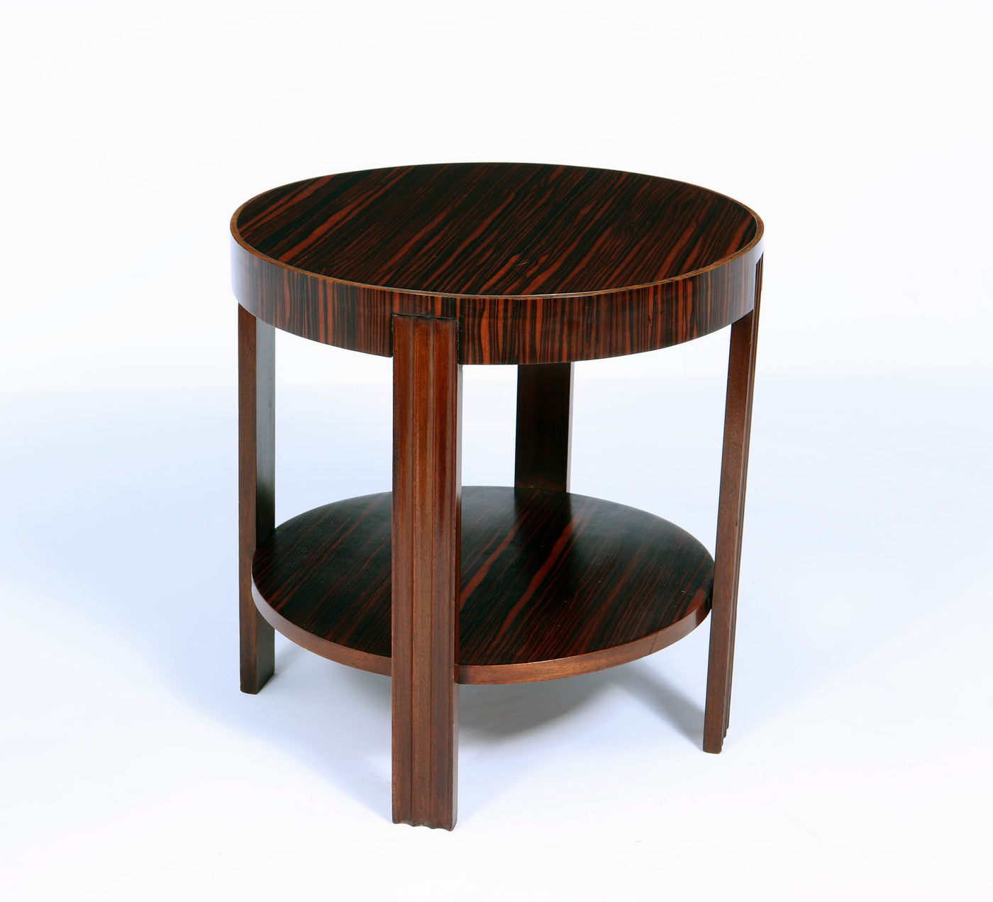 French Art Deco Macassar Ebony Table