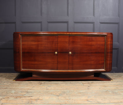 French Art Deco Rosewood Sideboard by Marcel Cerf room