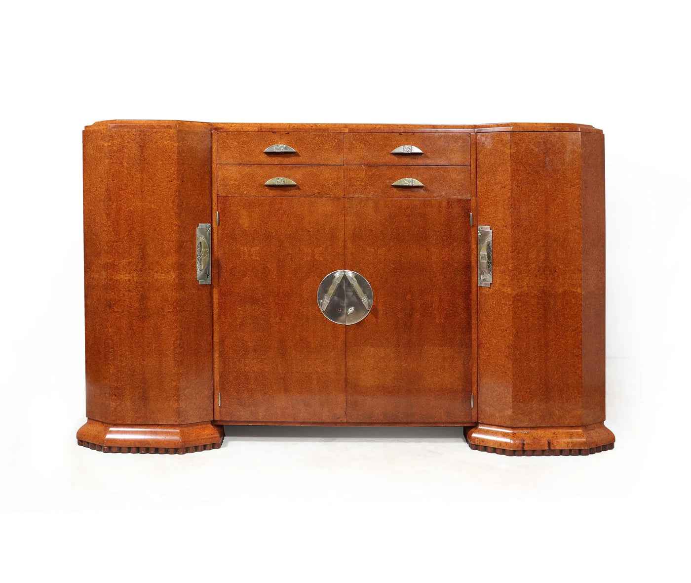 French Art Deco Sideboard in Amboyna