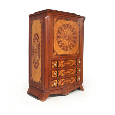 French Art Deco Style Fall Front Bureau