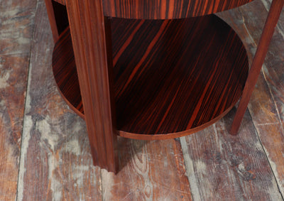 French Art Deco Macassar Ebony Table