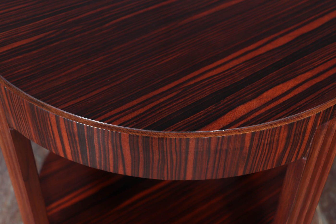 French Art Deco Macassar Ebony Table