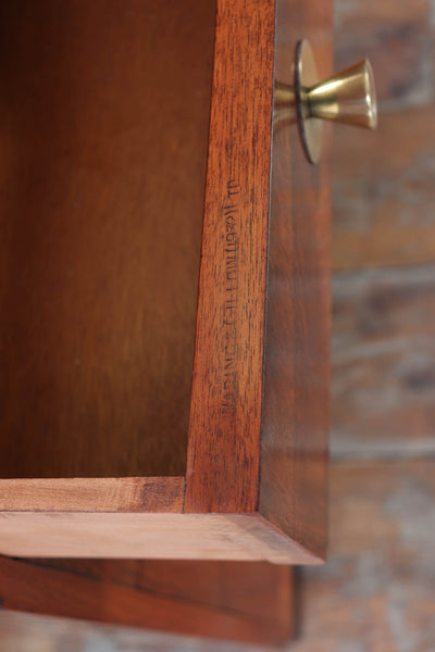 Art Deco Walnut Desk by Waring and Gillows