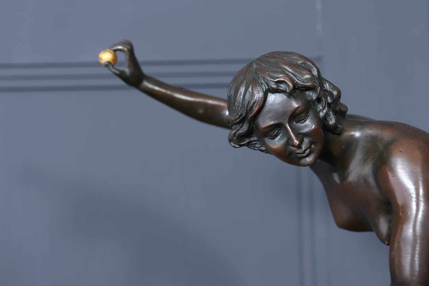 French Art Deco Bronze Sculpture of the Juggler