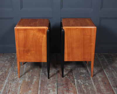 Pair of French Art Deco Bedside Cabinets