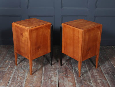 Pair of French Art Deco Bedside Cabinets