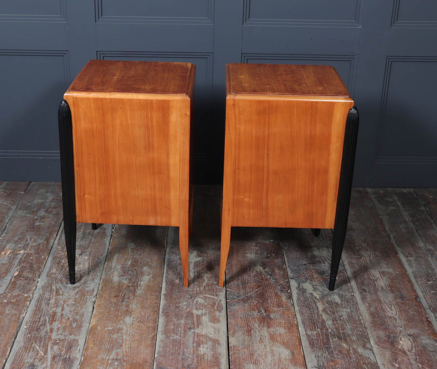 Pair of French Art Deco Bedside Cabinets