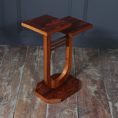 French Art Deco Two Tier Plant Stand Table