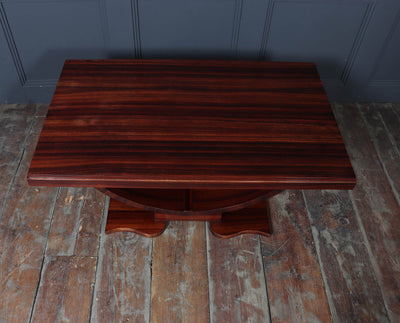 French Art Deco U Base Coffee Table