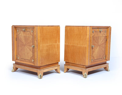 Pair Of French Art Deco Bedside Cabinets