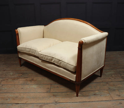 French Art Deco Sofa in the Manner of Maurice Dufrene