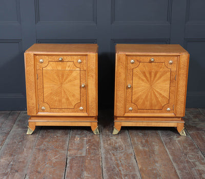 Pair Of French Art Deco Bedside Cabinets