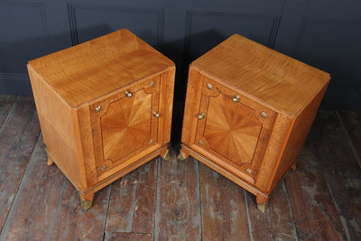 Pair Of French Art Deco Bedside Cabinets